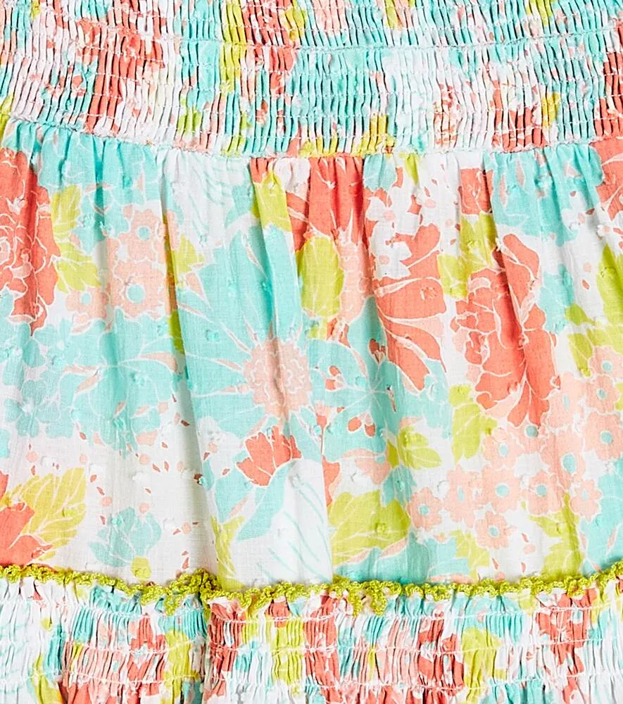 Aurora Floral Poupette St Barth Dress, Multicolor