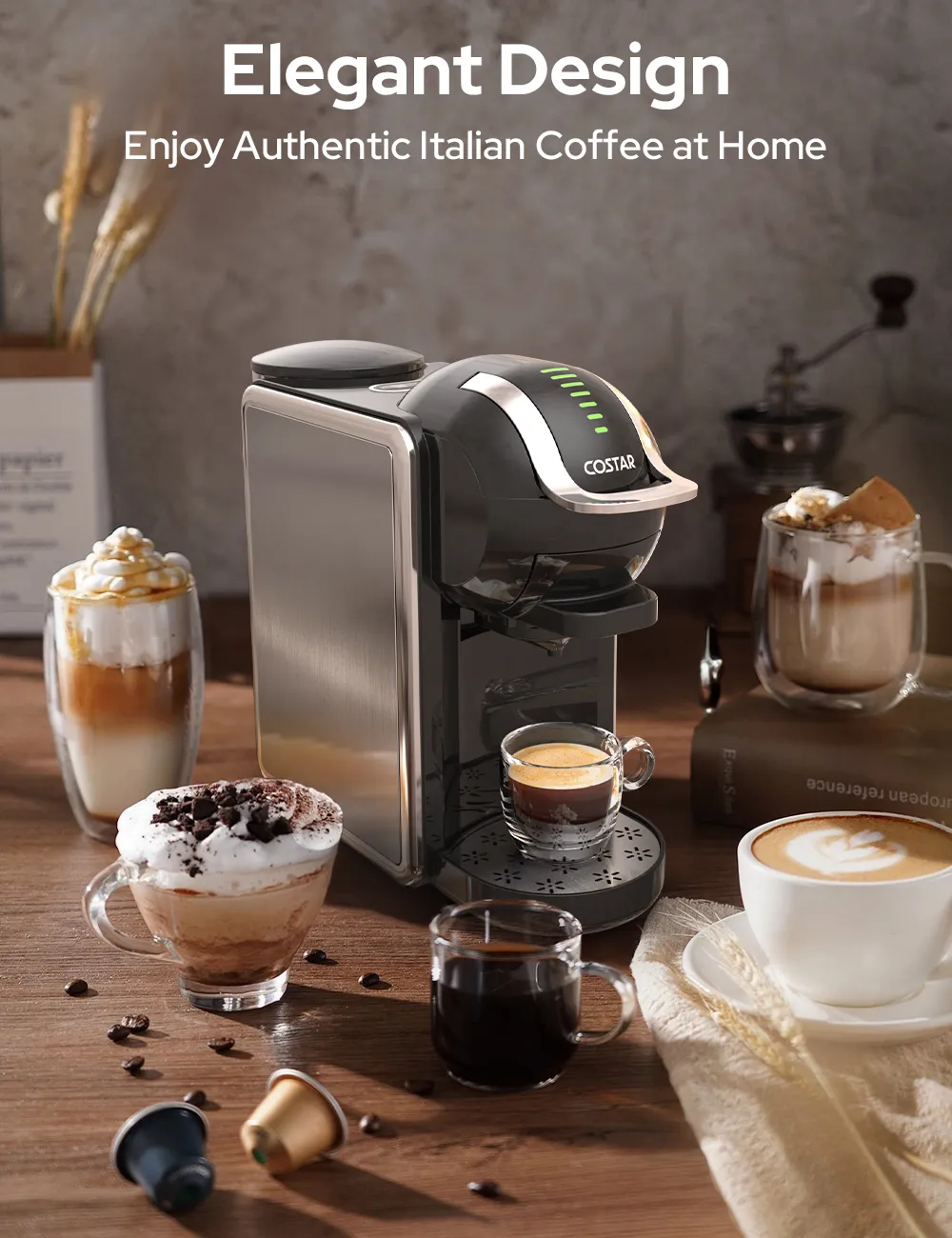 COSTAR 3-in-1 Espresso Machine Master 7 Plus
