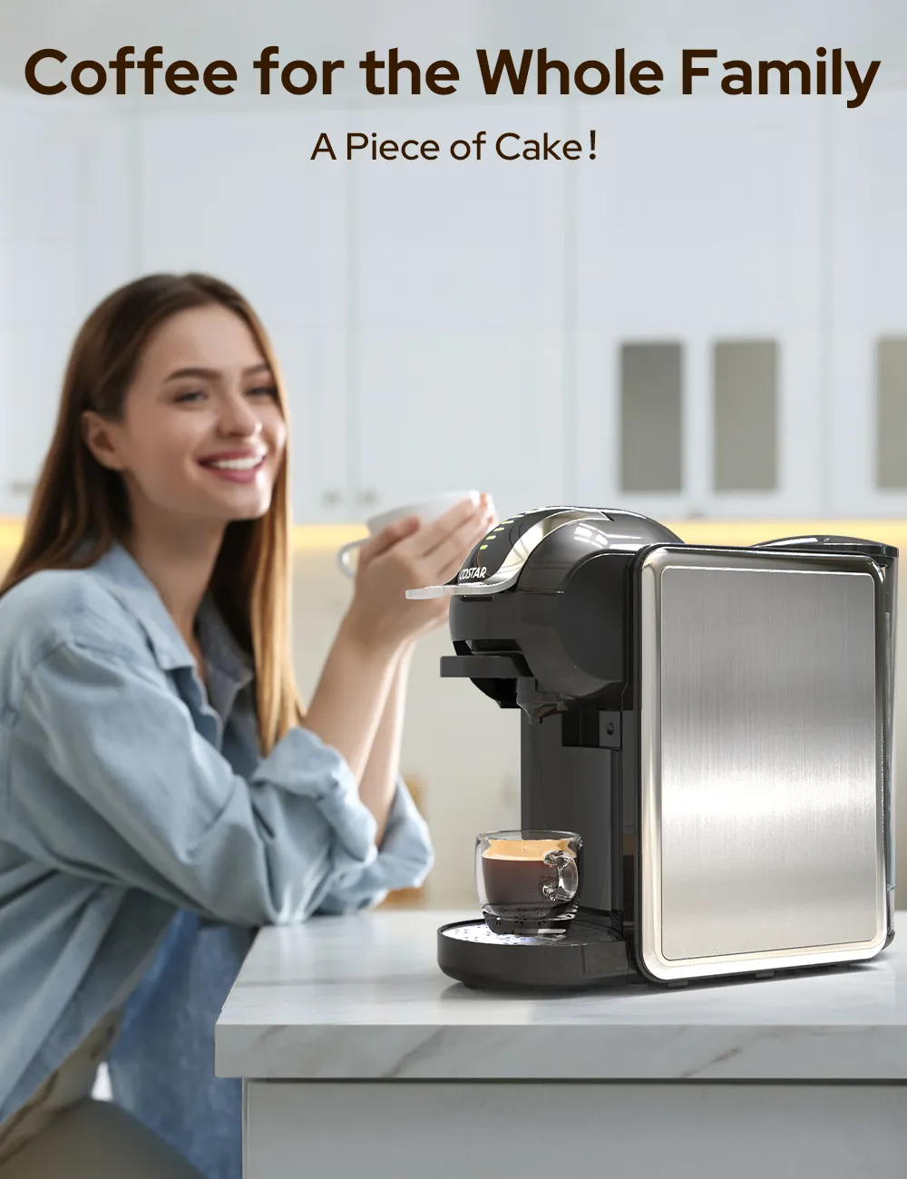 COSTAR 3-in-1 Espresso Machine Master 7 Plus
