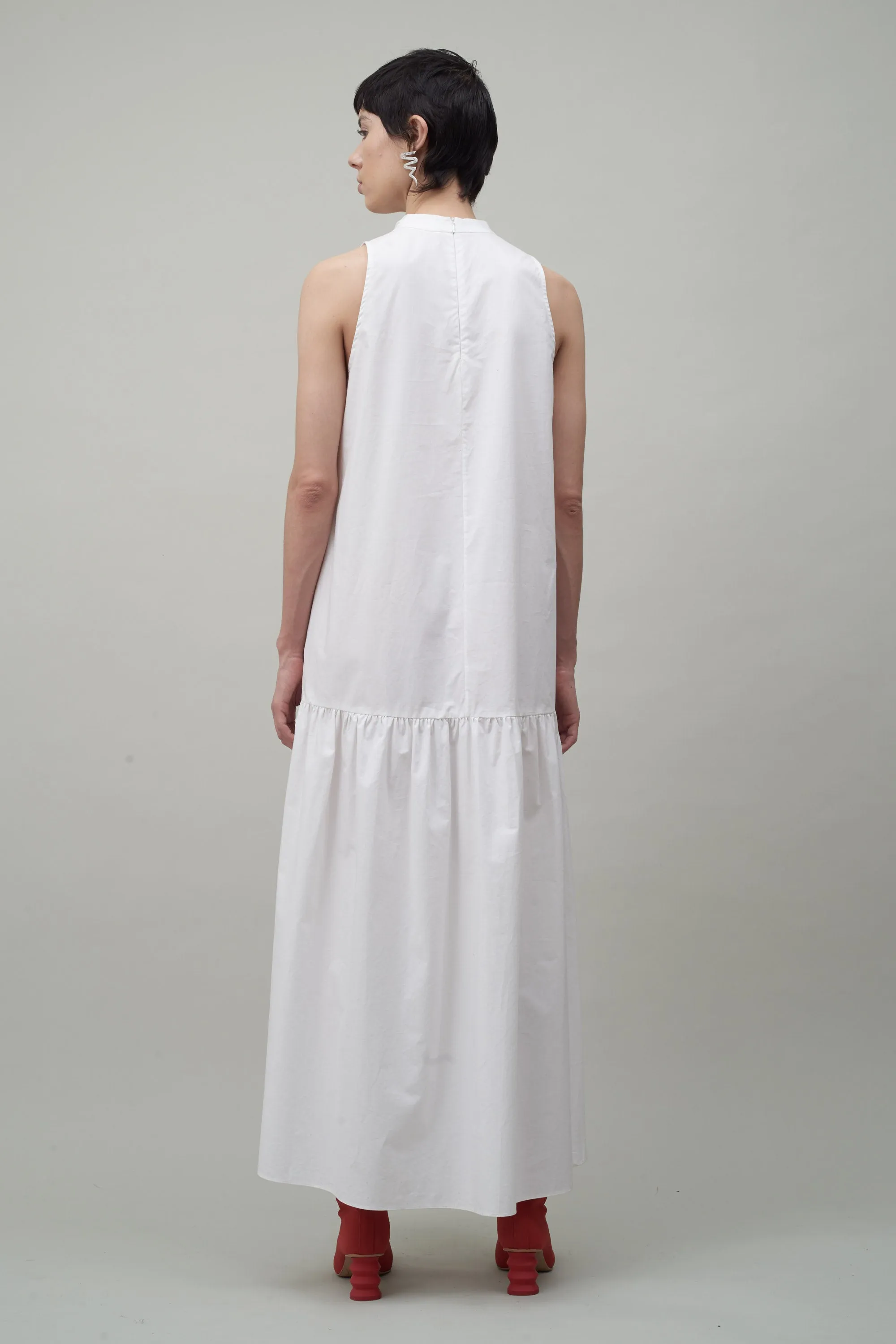 COWL NECK DRESS