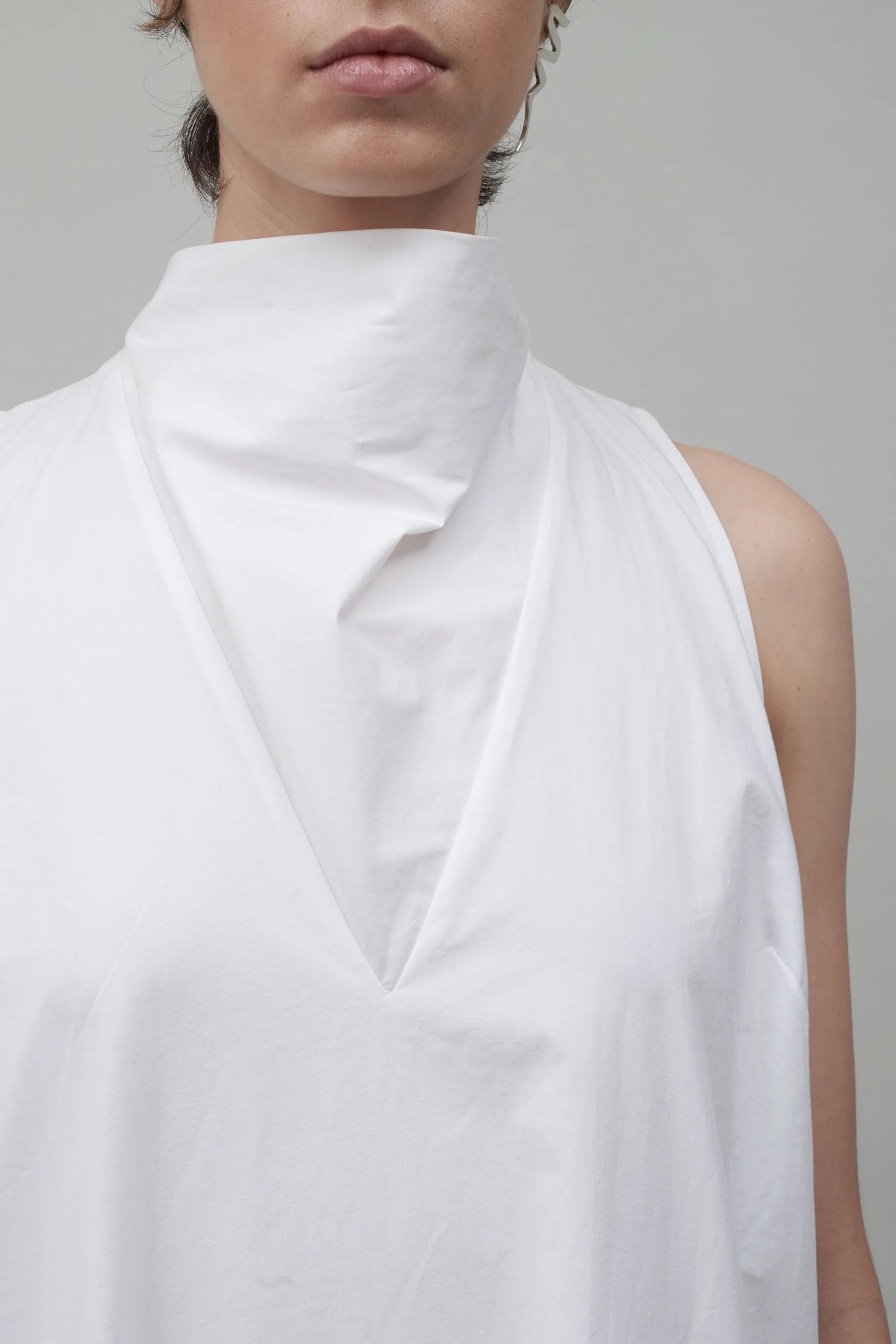 COWL NECK DRESS
