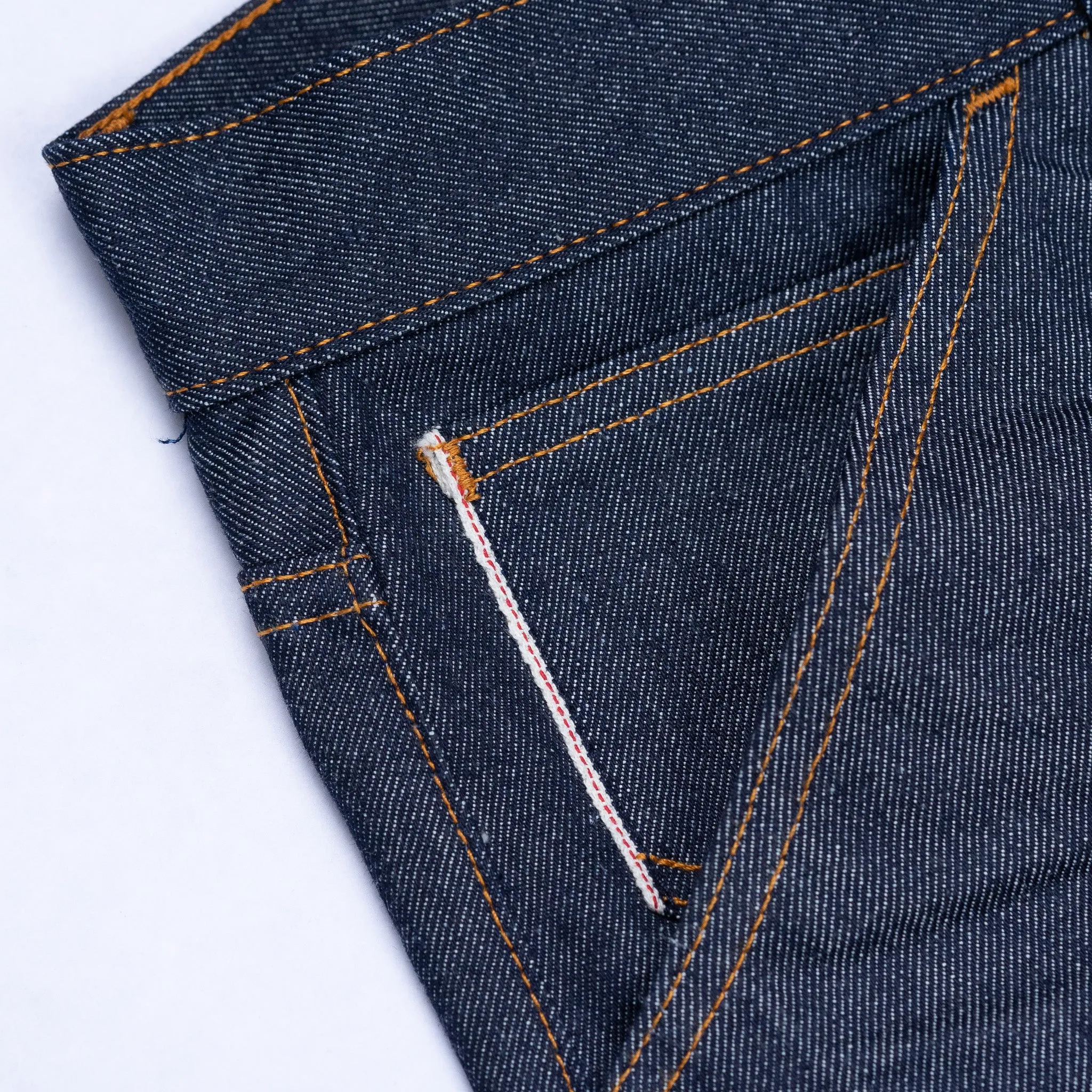 Die Hard Double Knee 14oz Sawgrass Vidalia Mills USA Selvage Denim Jean