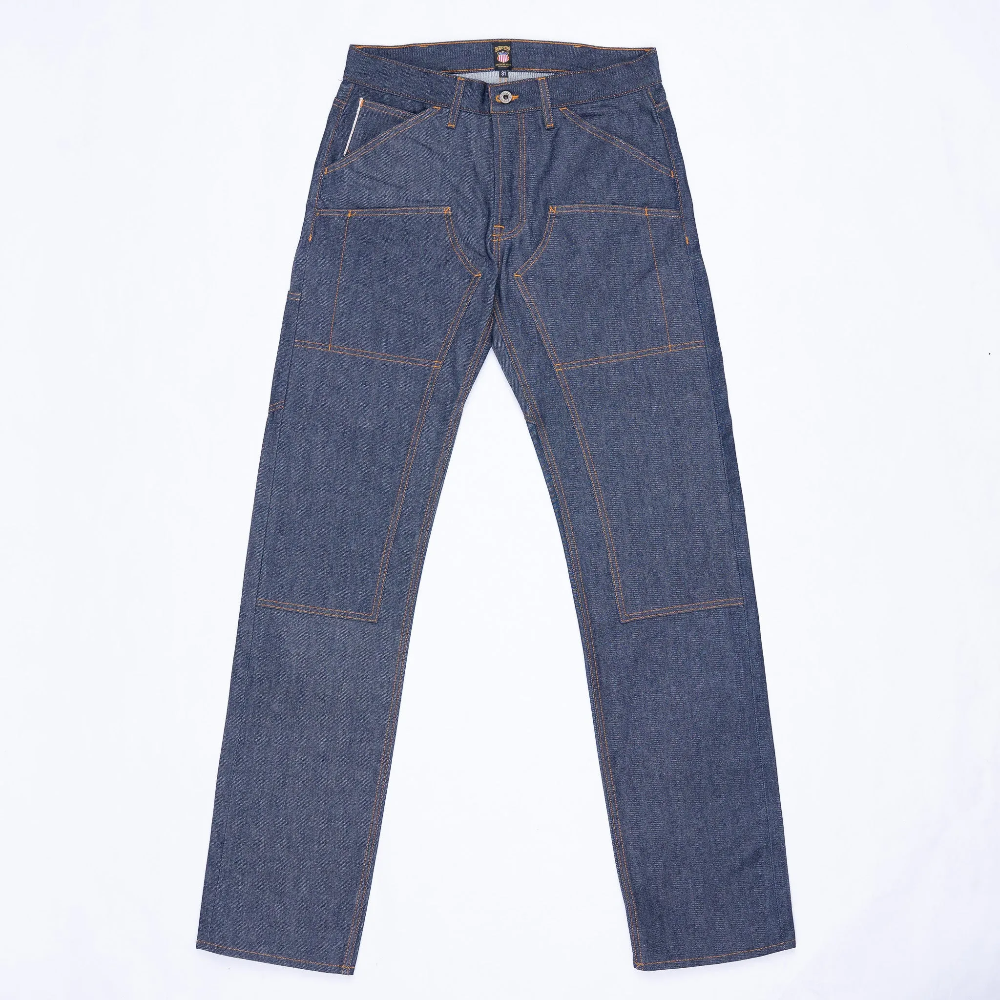 Die Hard Double Knee 14oz Sawgrass Vidalia Mills USA Selvage Denim Jean