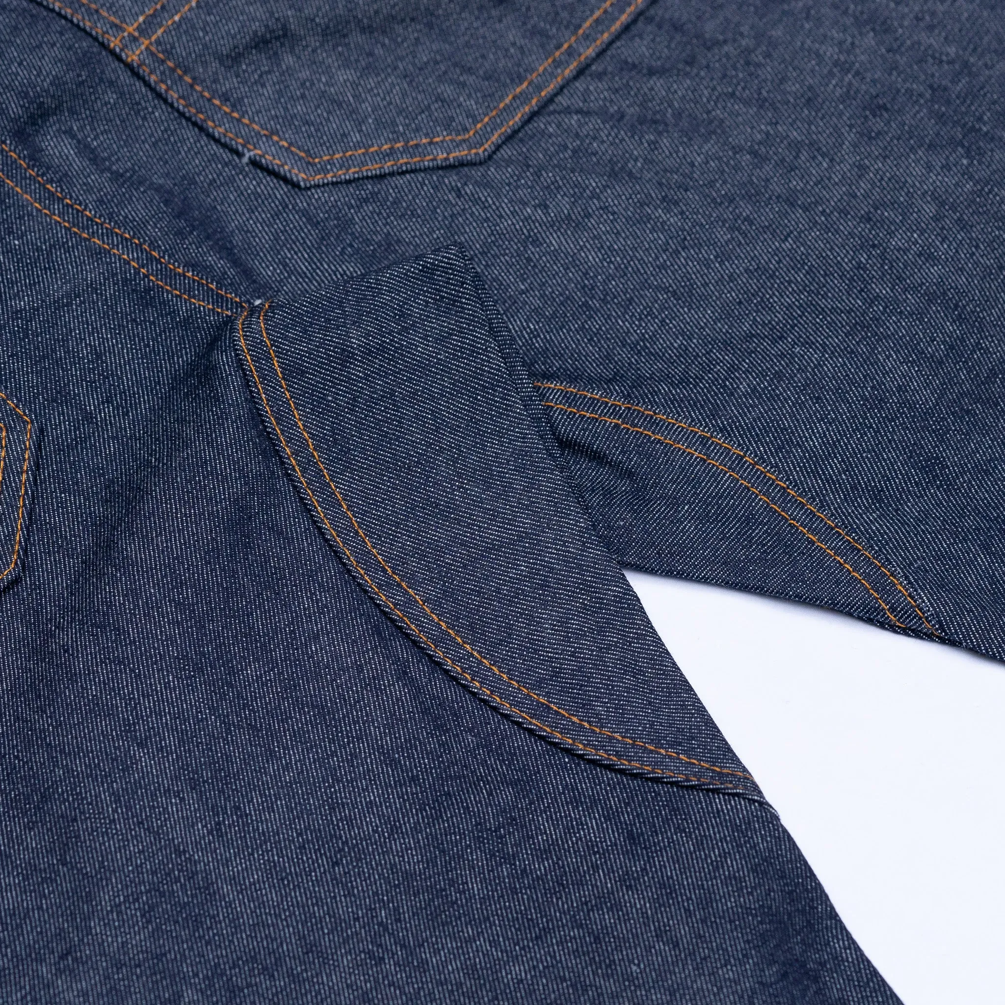 Die Hard Double Knee 14oz Sawgrass Vidalia Mills USA Selvage Denim Jean
