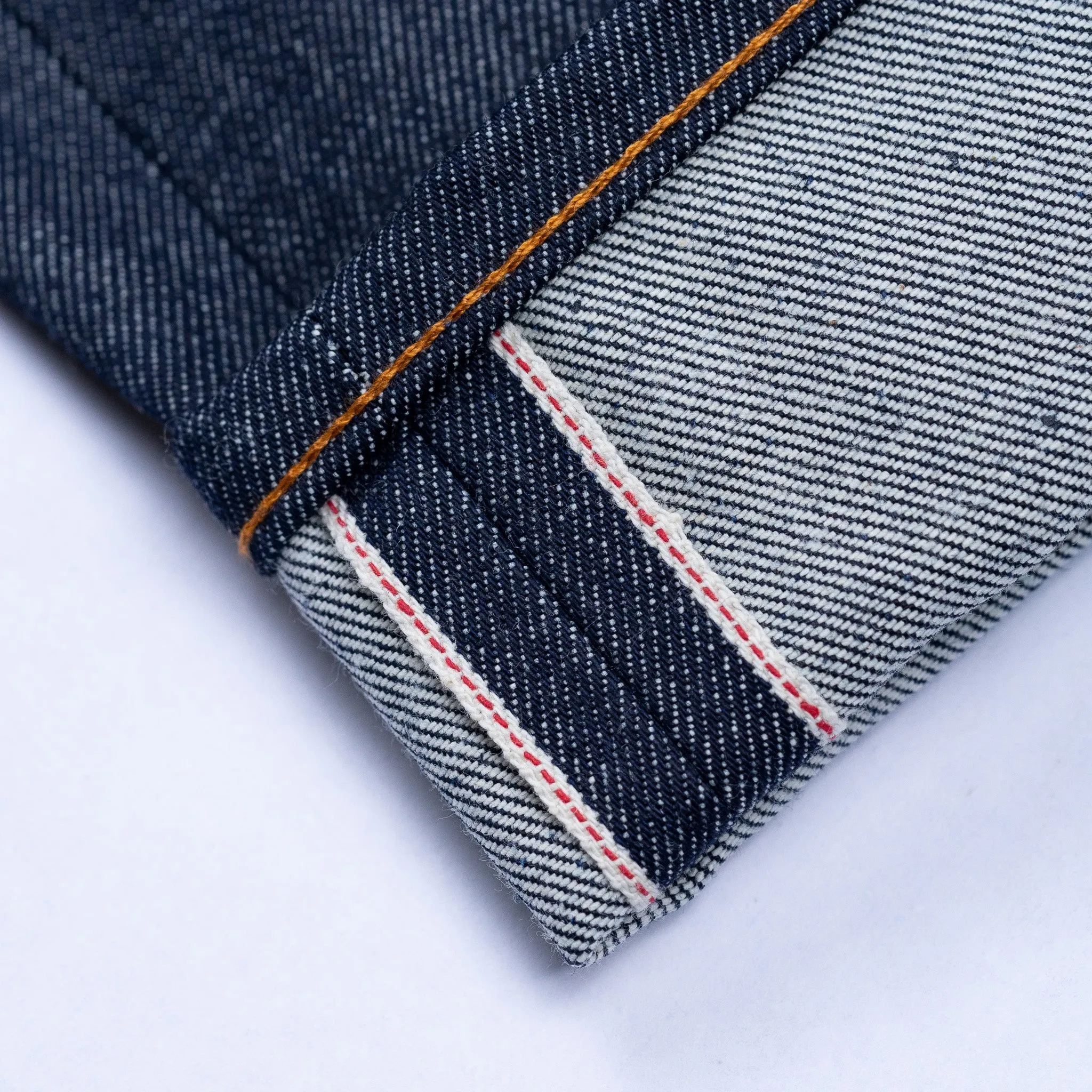 Die Hard Double Knee 14oz Sawgrass Vidalia Mills USA Selvage Denim Jean