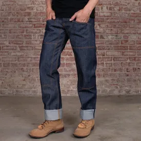 Die Hard Double Knee 14oz Sawgrass Vidalia Mills USA Selvage Denim Jean