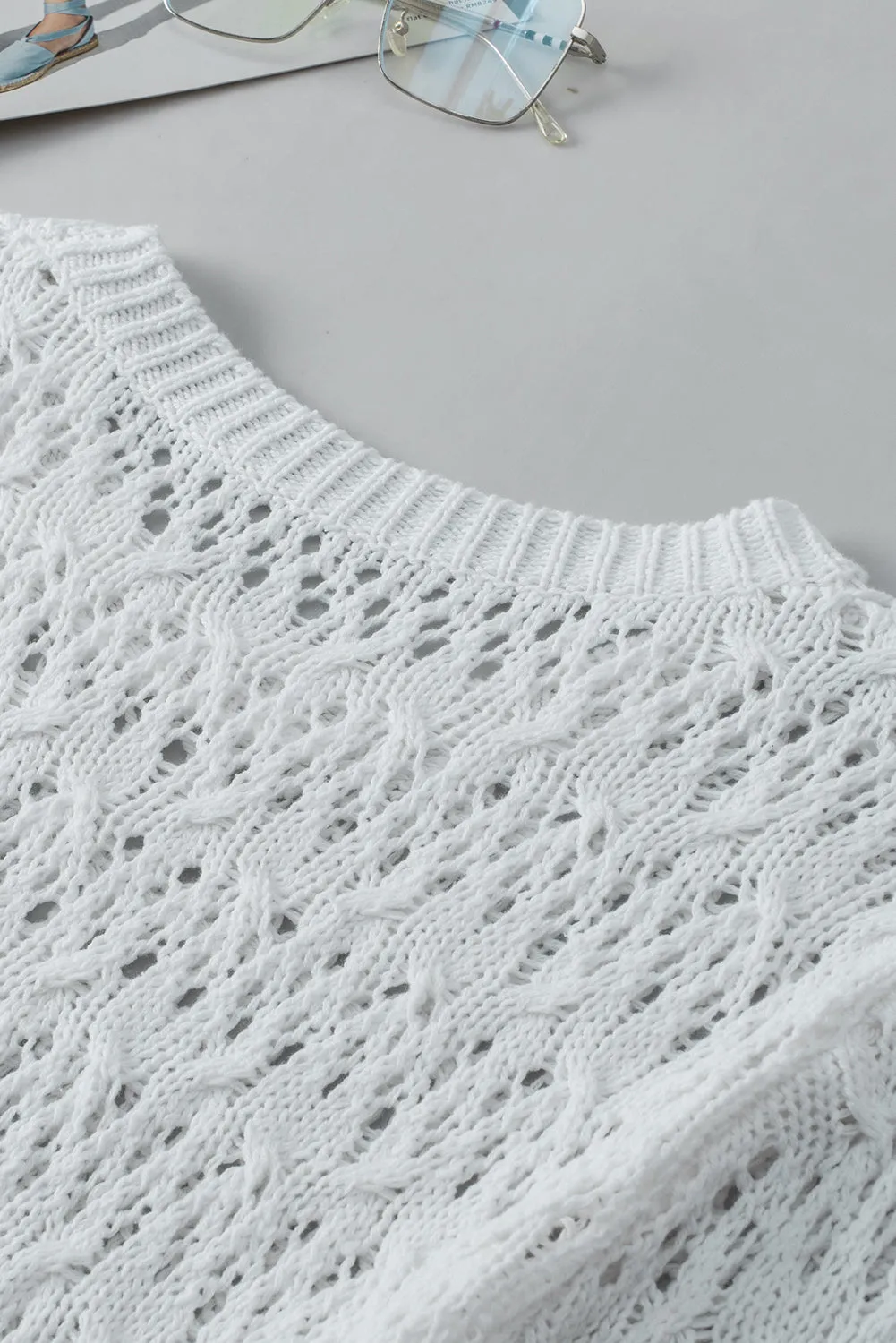 Freya Hollow Out Sweater