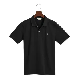 Gant - Black polo T-shirt