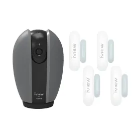 Home Security Bundle (CAM100 Panoramic Smart Camera × 1 and S100 Door Sensor × 4)