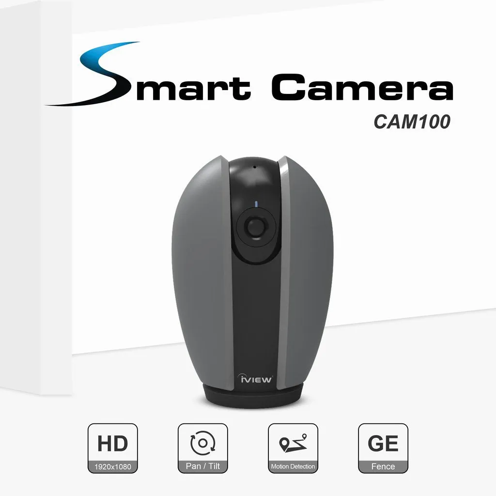Home Security Bundle (CAM100 Panoramic Smart Camera × 1 and S100 Door Sensor × 4)