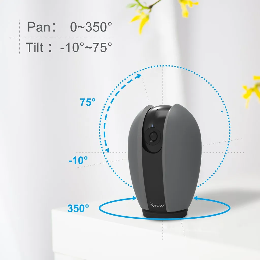 Home Security Bundle (CAM100 Panoramic Smart Camera × 1 and S100 Door Sensor × 4)