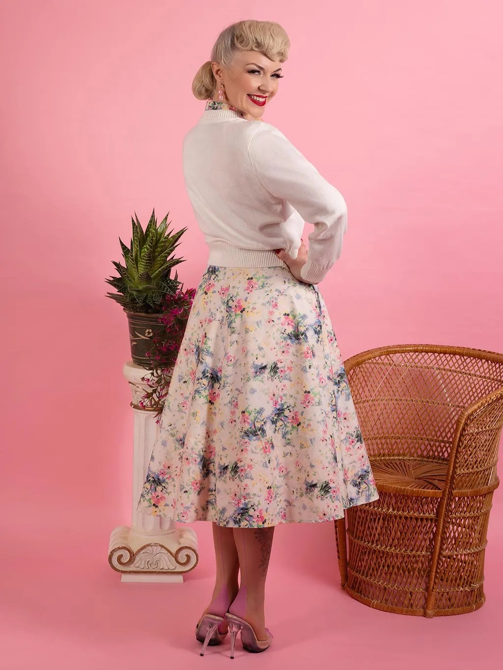 Jayne White 1950s Cardigan