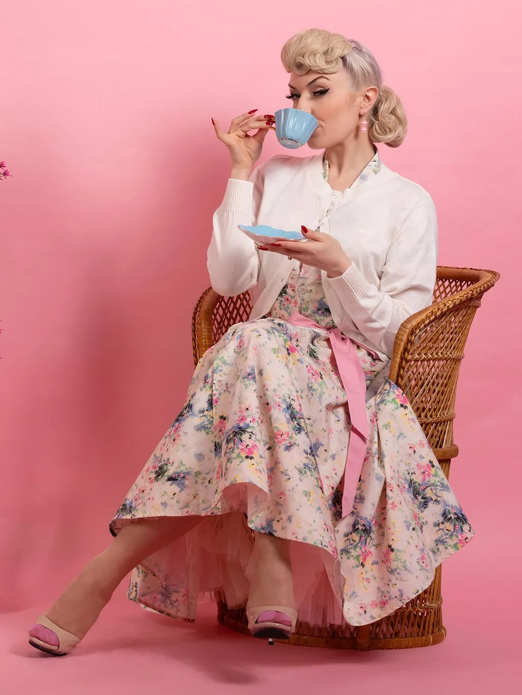 Jayne White 1950s Cardigan