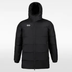 Kids Hooded Medium Winter Jacket DF9014