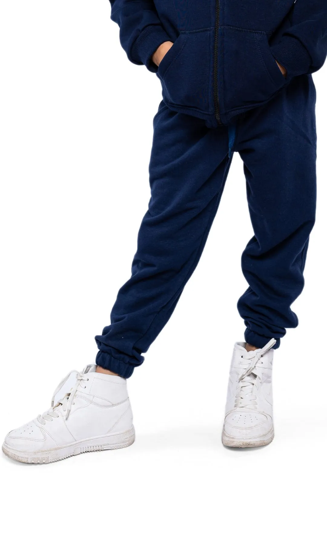 Kids slim-fit SweatPants - Dark Blue