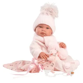 Llorens Articulated Newborn Doll - Baby Tina