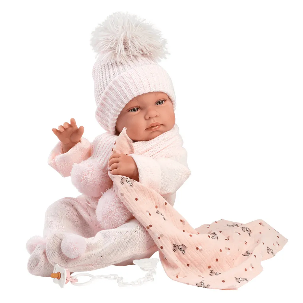 Llorens Articulated Newborn Doll - Baby Tina