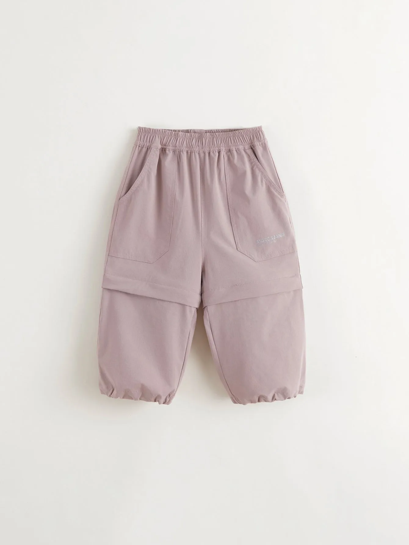 MARC & JANIE Boys Girls Cargo Pants Kids Detachable Straight Leg Shorts 241237