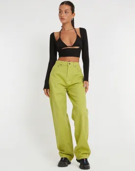Parallel Jeans in Green Oasis