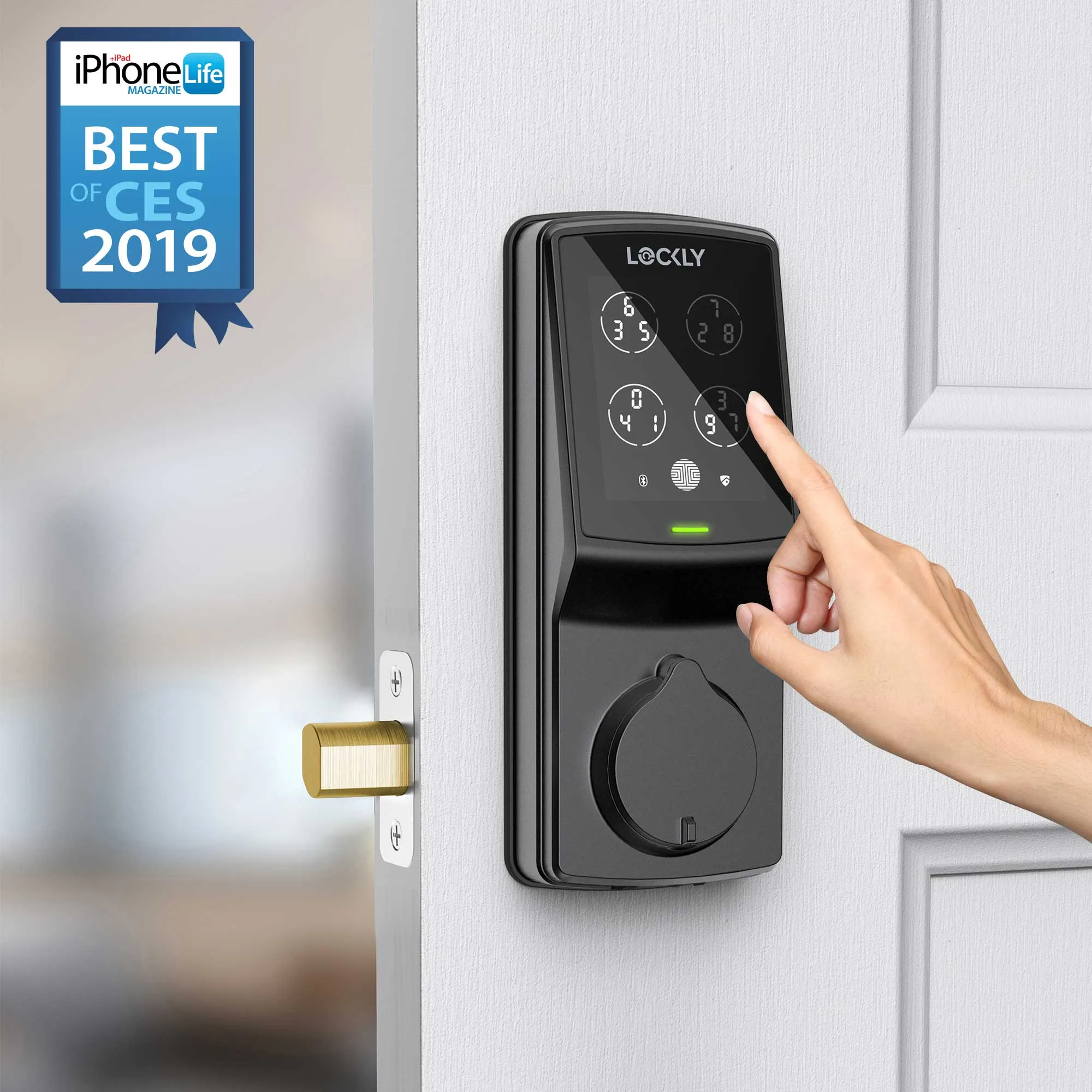 Peek-Proof Lockly Secure Plus Smart Lock