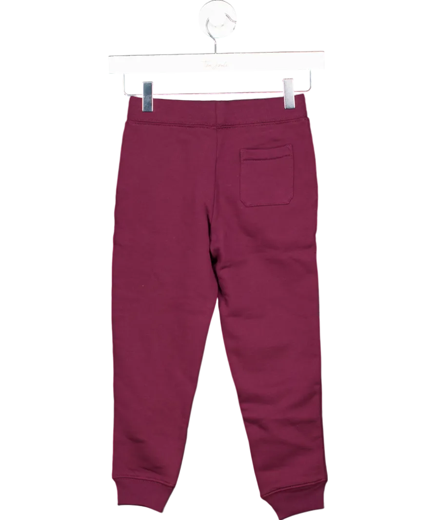 Polo Ralph Lauren Red Embroidered Polo Logo Joggers 7 Years