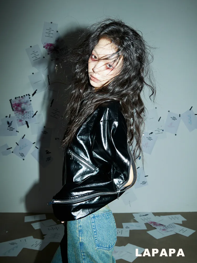 Short wide style cool jacket【s0000006331】