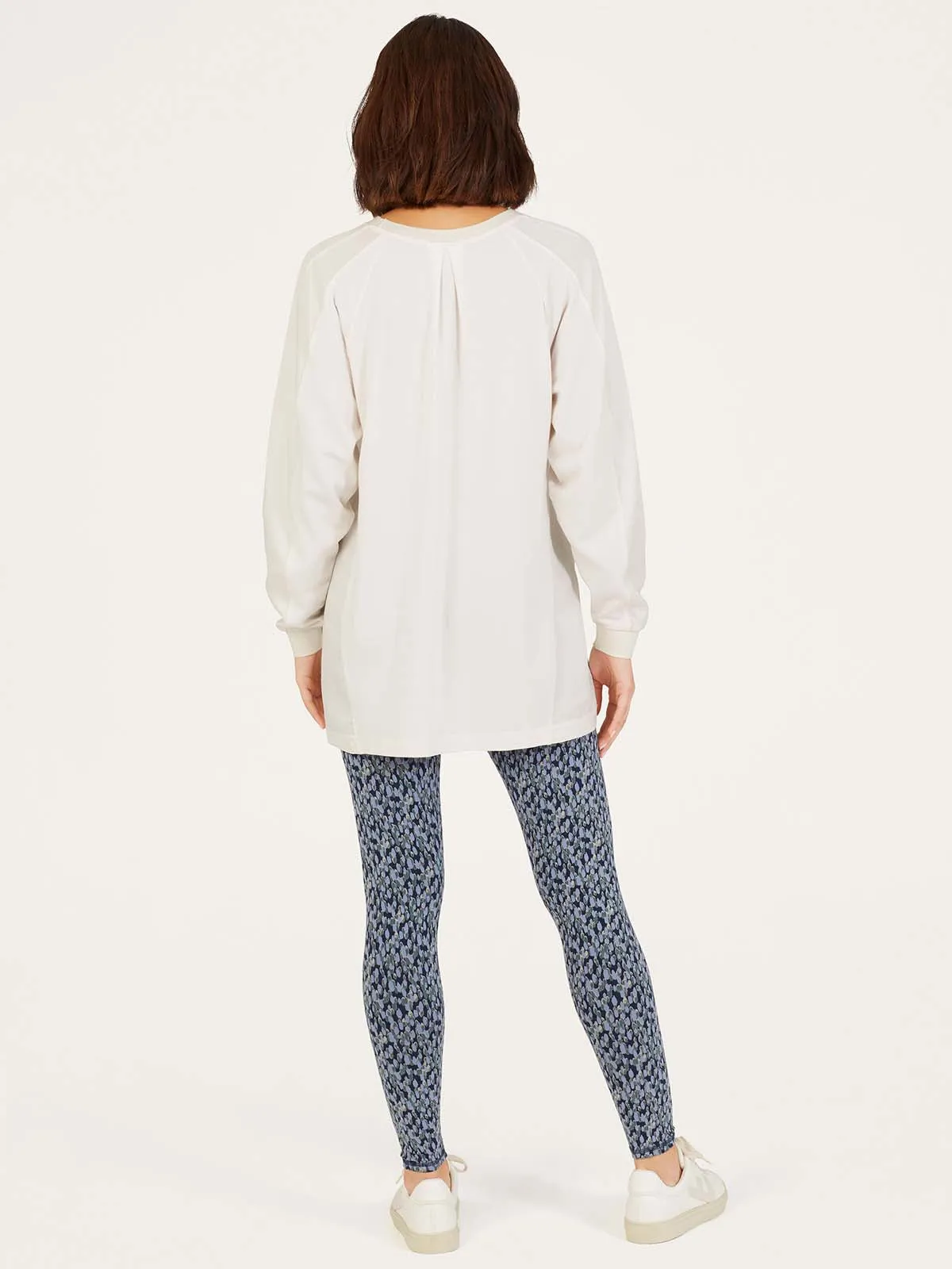 Sloan Tencel™ Jersey Top - Stone White