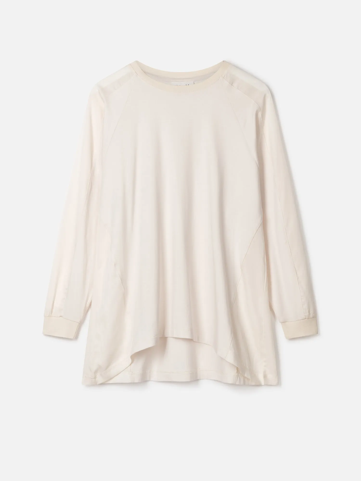 Sloan Tencel™ Jersey Top - Stone White