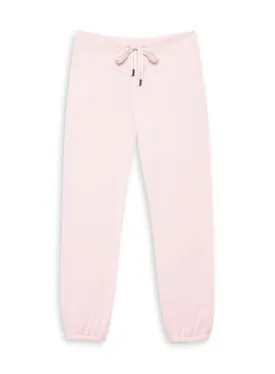 Softest Fleece Drawstring Sweatpant, Powder Pow