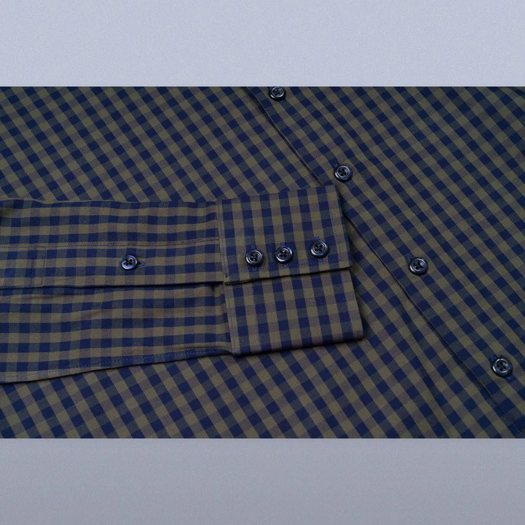 The Porter Grid Button Down Shirt