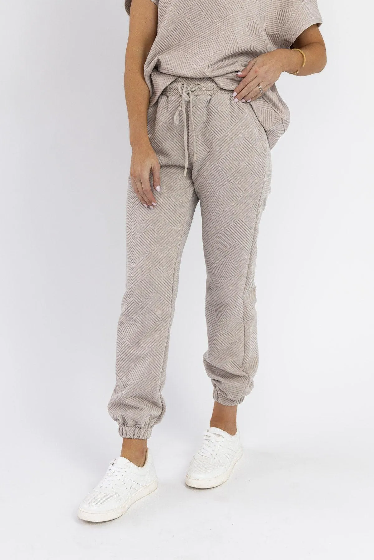 Weekend Vibe Grey Jogger - Final Sale
