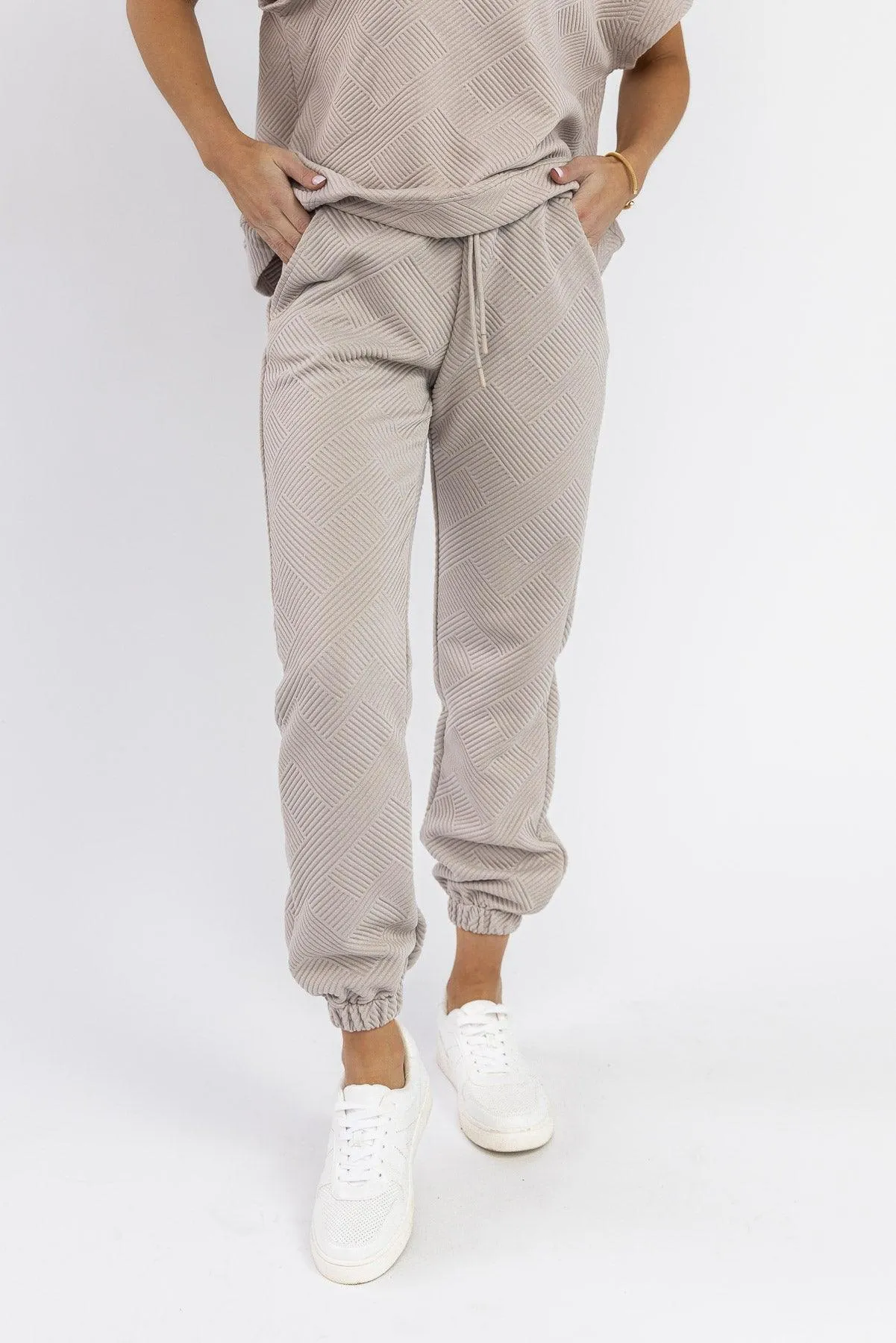 Weekend Vibe Grey Jogger - Final Sale