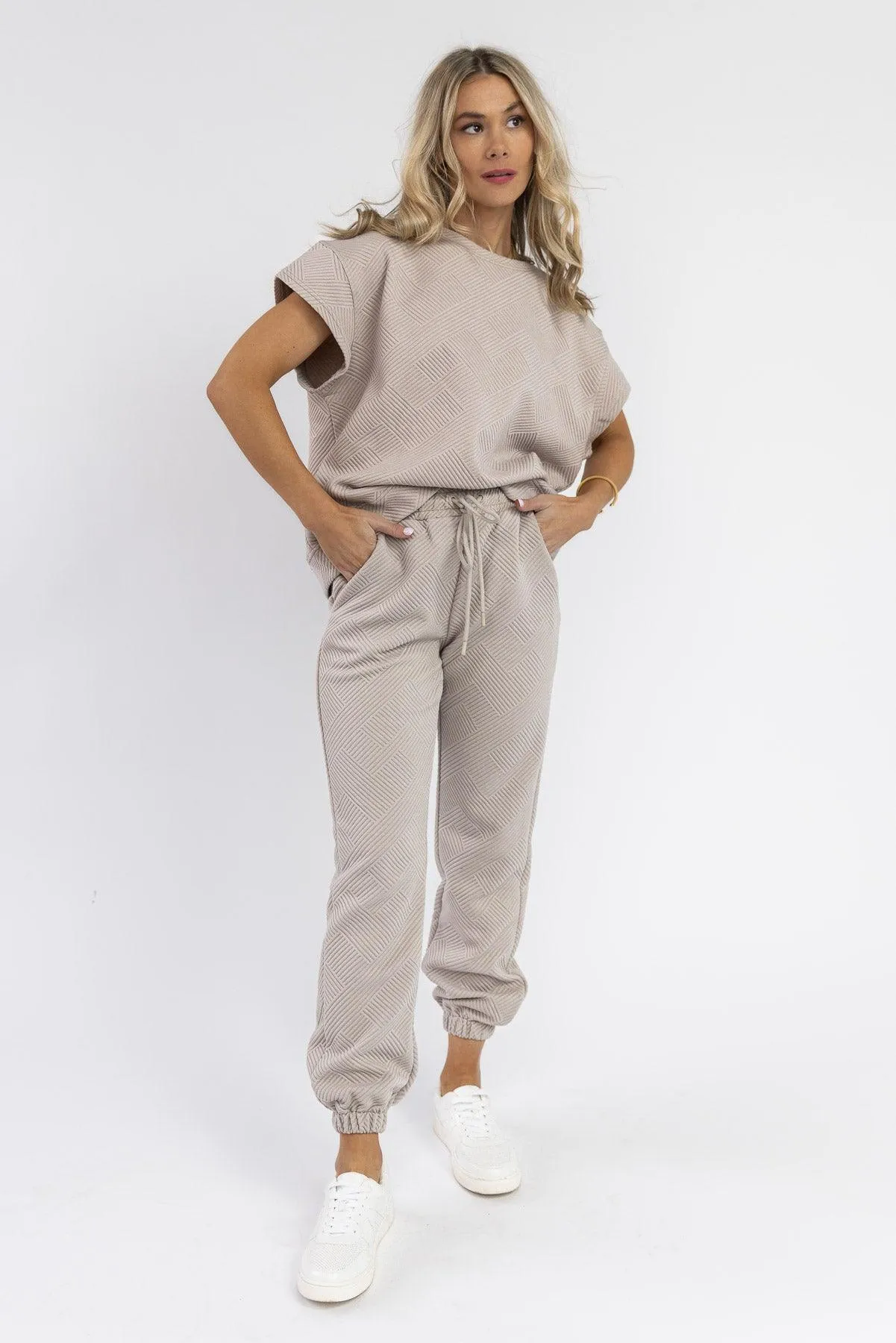Weekend Vibe Grey Jogger - Final Sale
