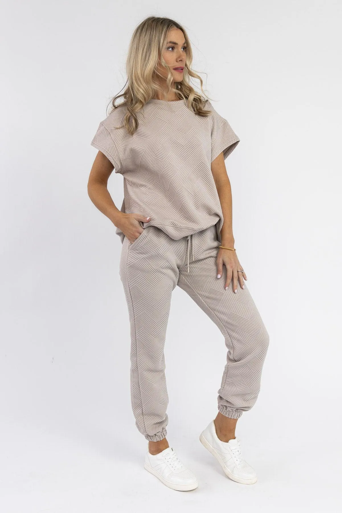 Weekend Vibe Grey Jogger - Final Sale