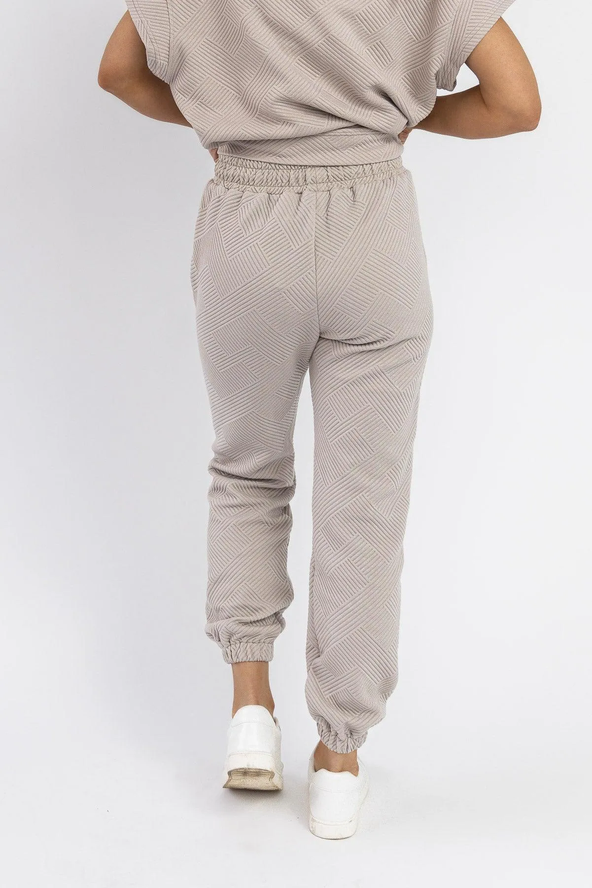 Weekend Vibe Grey Jogger - Final Sale