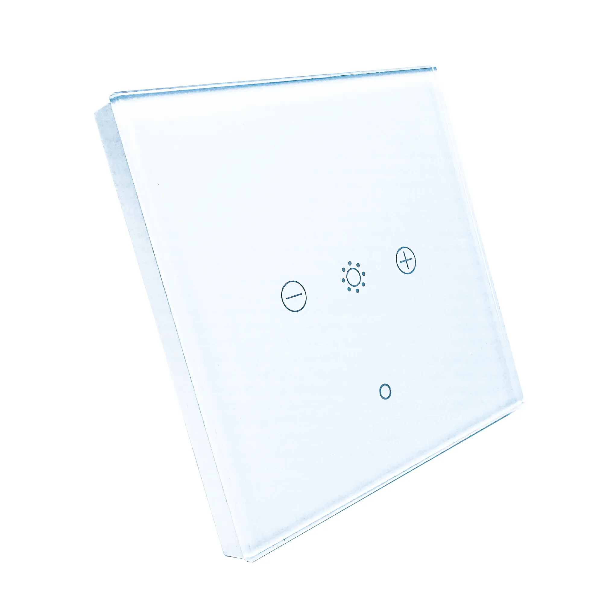 WiFi RF Smart 1 Gang Dimmable Touch Switch, White (Compatible with Wireless Kinetic Switches)