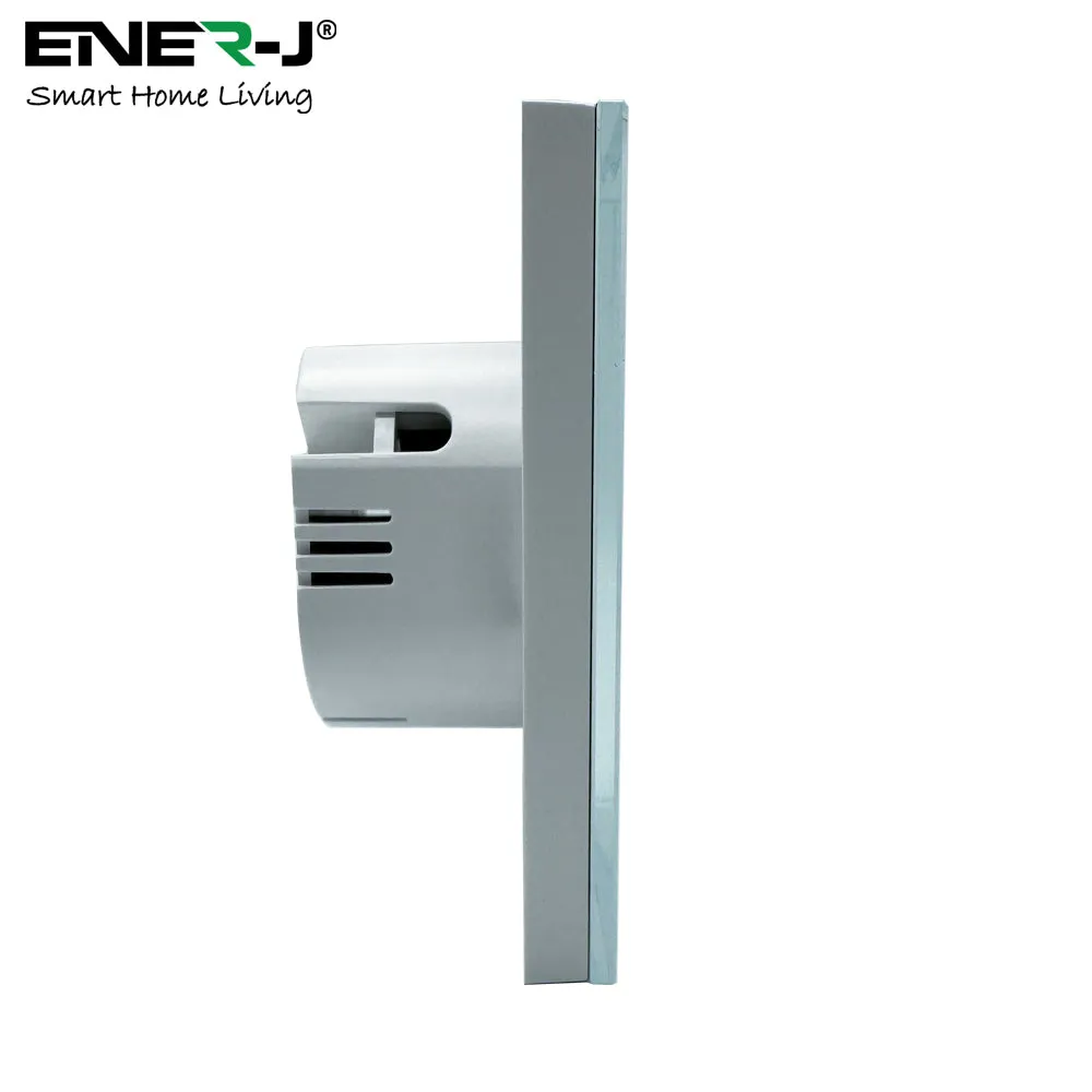 WiFi RF Smart 1 Gang Dimmable Touch Switch, White (Compatible with Wireless Kinetic Switches)