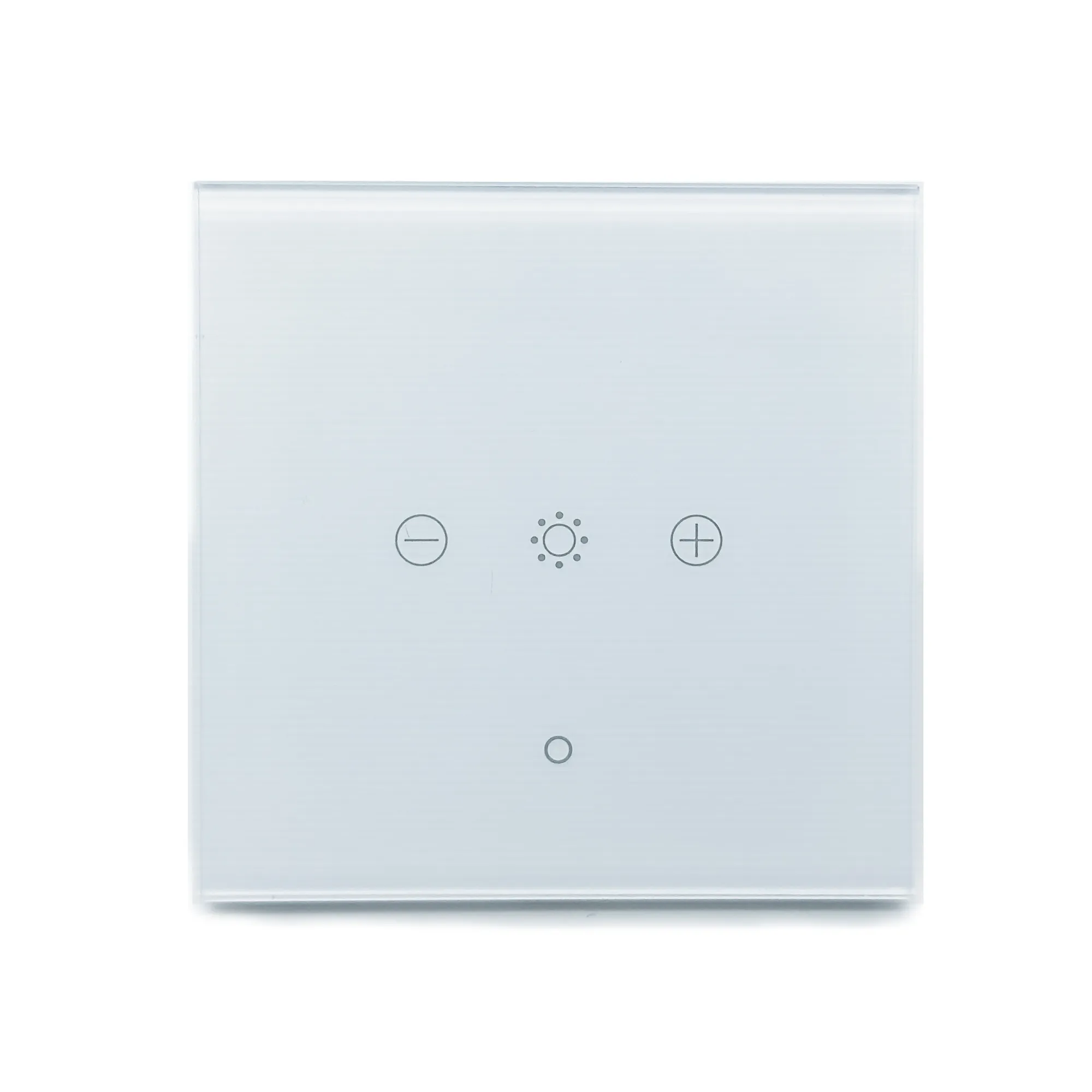 WiFi RF Smart 1 Gang Dimmable Touch Switch, White (Compatible with Wireless Kinetic Switches)